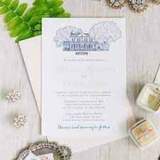 Legare Waring House Wedding Invitation Legare Waring House Wedding Letterpress Wedding Invitations Wedding Invitations