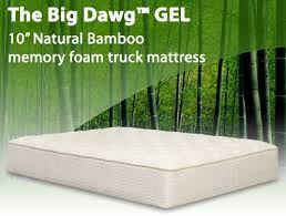 Big Dawg 9 Double Sided Memory Foam Truck Mattress Truck Mattress Memory Foam Mattress Memory Foam