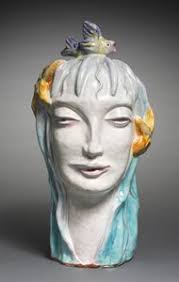 Phrenological Head by Dr. Frederick Bridges