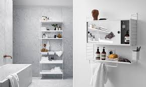 Wie sie die bodenfläche maximieren können, selbige elemente im badezimmer neben den grundlegenden dingen (waschbecken, wc, dusche) zu finden sind und wie jene alles so positionieren, falls dies möglich ist maximaler komfort und sicherheit. String Badezimmer Elbdal De Skandinavische Wohnaccessoires