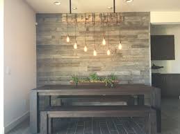 Go Through These Diy Accent Wall Ideas If You Are Soon Planning On Painting Accent W Rustic Dining Room Lighting Accent Walls In Living Room Rustic Dining Room