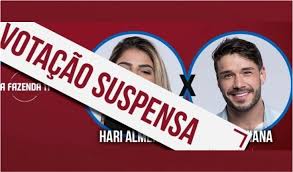 Vote no paredão dessa semana! Votacao E Suspensa No Portal R7 E Roca Em A Fazenda 11 E Cancelada