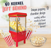Amazon.com: Nostalgia Vintage Hot-Air Popcorn Maker Machine ...