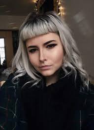 60 Ideas Hair Blonde Dark Roots Bangs Blonde Hair With Bangs Dark Roots Blonde Hair Blonde With Dark Roots