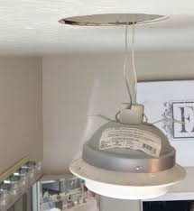 Get these lights here from amazon: How To Replace Recessed Lighting With A Chandelier Hometalk