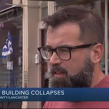 Part of building collapses