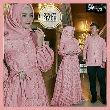 Model ootd kondangan kekinian photo : Jual Produk Cl04 Ootd Couple Kondangan Gamis Termurah Dan Terlengkap April 2021 Bukalapak