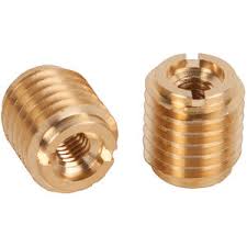 The primary benefit to threaded inserts over wood screws is reversibility. 4 40 Wood Knife Thread Insert Fastenal