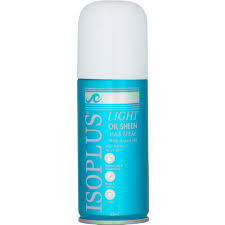 Leave hair soft and restores hair's natural moisture balance. Isoplus Light Oil Sheen Spray 85ml Shop Your Way