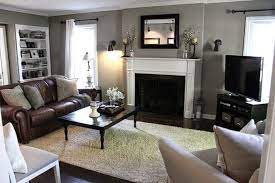Select a light wall shade to create impressive contrast against brown leather furniture. 35 A Review Of Grey Living Room Walls Brown Couch Leather Sofas Color Schemes Apikh Brown Living Room Decor Grey Walls Living Room Living Room Color Schemes