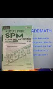 Pelangi analysis spm matematik tambahan. Kertas Model Spm Matematik Tambahan Kertas 2 Books Stationery Books On Carousell