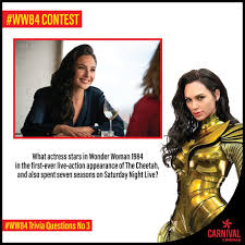 Feb 28, 2009 · on the legend over new years', we had a carnival trivia contest at the past guest party. Carnival Cinemas India On Twitter Yet Another Chance To Win Exciting Ww84 Movie Merchandise Answer The Simple Question Tag Your Friends And Get A Chance To Win Book Your Tickets On