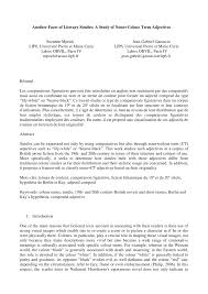 Personalization — with highly sophisticated machine learning algorithms personalization is taken to the next level where the intelligent conversational agent does not just know your name, rather, they have learned your interests, ethnicity, your typical behavior in a given context.they have learned the customer's journey as a student, a professional, a parent, or even a spiritual seeker. Pdf Another Facet Of Literary Similes A Study Of Noun Colour Term Adjectives