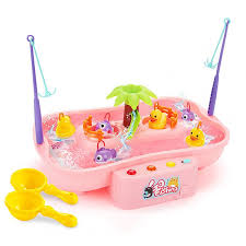 Select on thing you should do to bath this baby. Wholesale Kids Fishing Toys Electric Water Cycle Music Light Baby Bath Toys Child Game Fish Outdoor Toys Fishing Games For Children 889144 Pink 3 Duck 3 Fish 0 56kg From China