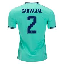 dani carvajal 2 real madrid 2019 2020 third soccer jersey