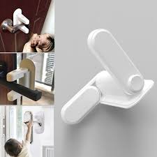 Comprar Equipamento De Seguranca Baby Safety Lock Door Handle Lever Locking Kids Home Door Protector Professional Child Protect Equipment Universal Doors Locks