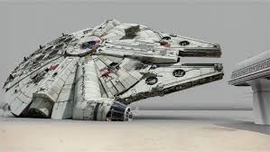 Millennium Falcon Ilm 3d Model Tfa Scenery Background Star Wars Concept Art Millennium Falcon