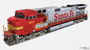 GE C44-9W – ATSF – JointedRail.com
