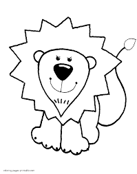 Download this adorable dog printable to delight your child. Lion Coloring Pages For Preschool Coloring Pages Printable Com