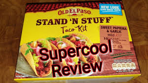 Taco bell fish taco kit. Old El Paso Stand N Stuff Taco Kit Review Supercool Review Fail Youtube