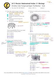 20200429 soal pat matematika peminatan sma kelas 11 xi kurikulum 2013. Ambisnotes Soal Biologi Struktur Dan Fungsi Jaringan Tumbuhan Ambisnotes