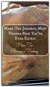 How To Brine A Turkey Turkeybrine Mit Bildern Hering