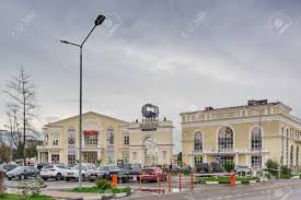 The krasnodarskiy kray weather map below shows the weather forecast for the next 12 days. Russia Krasnodarskiy Kray Sochi March 08 2018 Car Parking Near The Entrance To The Grand Marina Shopping Gallery On A Cloudy Spring Evening Stock Photo Picture And Royalty Free Image Image 125082782