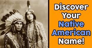 Here is the list of native american names for baby girls. Discover Your Native American Name Quizdoo