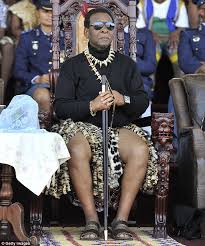 Zulu monarch, king goodwill zwelithini says rising incidents of violence against women have brought shame to the nation. Lavish Life Of Zulu King Goodwill Zwelithini Blamed For South African Violence Daily Mail Online