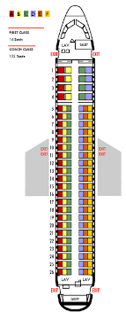 airline seating charts boeing airbus aircraft seat maps