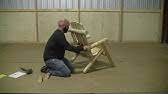 It has an appealing design similar to popular. Lakeland Mills Inc Cf1125 Rocking Chair Assembly Video Youtube