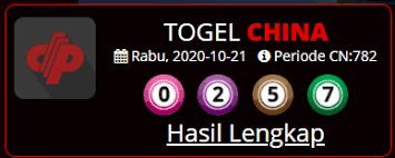Jaya Togel China Hari Ini