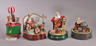 The music box company has a huge selection of christmas musicals, large and small. Sold Price Vintage Christmas Music Boxes Bank 4 Invalid Date Pst