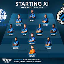Bram van driessche home manager: Hier Zijn Jullie Brugse Xi Voor Gntclu Club Brugge K V Facebook