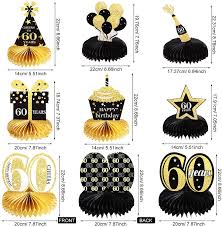 Feb 15, 2021 · for parents and hosts looking to plan an unforgettable kid's birthday celebration, we've got 13 kids' birthday party ideas that are sure to be the top trends of 2021. Buy 8 Pieces 60th Birthday Honeycomb Table Centerpieces Happy 60th Birthday Decorations Cheers To 60 Years Table Toppers For Sixty Years Birthday Party Favors Online In Indonesia B08jtxvm1r