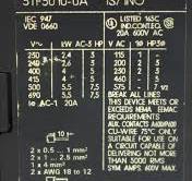 Siemens 3TF3010-0A Contactor 9A, 4 Pole