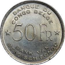 Convert 1 romanian leu to euro. 50 Francs Leopold Iii Democratic Republic Of The Congo Numista