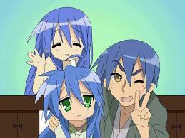 Lucky Star Konata S Family Just Started Watching This Anime I Love It It S Kinda Dry So It Takes Some Getting Used To But It S Anime Lucky Star Star Images