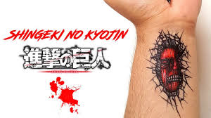 Otherso i fused the english and japanese titan roars together cos i was bored and i wanted to see what you lot thought about it. Shingeki No Kyojin Tattoo Design Youtube
