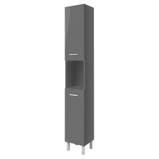 13.5w x 6d x 21h product weight: Facto Bathroom Cabinet High Gloss Grey Cg750gr 5 Rona