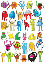 Chloe Batchelor S Studio Arte Creativo Monstruos Arte Garabateado