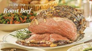 One of the appeals of a big bird at christmas is the sense of ceremony that accompanies its arrival at the table, and the subsequent ritual carving. Wegmans Menu In Motion Roasting Beef Youtube