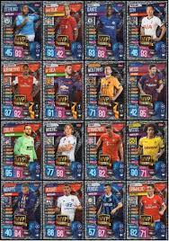 See more of match attax on facebook. Match Attax 19 20 Full Set Of Sixteen 16 Mvp Trading Cards Champions League Amazon De Toys Games