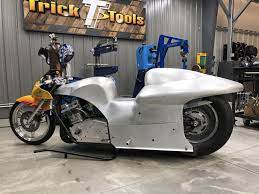 Aluminum Motorcycle Body Fabrication Motorcycle Metal Shaping Drag Bike