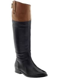 Two Tone Black And Brown Boots Ralph Lauren Janessa Riding Boots Boots Black Brown Riding Boots Black Riding Boots