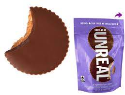 Unreal Candy Dark Chocolate Almond Butter Cups Butter Cups Dark Chocolate Almonds Peanut Butter Cups