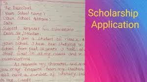 Please note the timeline below regarding the application and registration process for college advantage. 4 Write An Application To The Principal For Scholarship Apply Application Writing In English Youtube