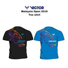 Lin dan badmintonworld.tv is the official live channel of the badminton world federation (bwf). Victor Malaysia Open Tee Shirt Shopee Malaysia