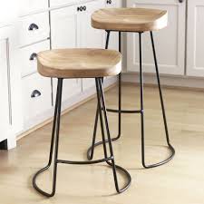Natural Smart And Sleek Stool Short Stools Wood Bar Stools Modern Bar Stools