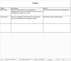 Check spelling or type a new query. Putzplan 2019 Fur Excel Und Als Pdf
